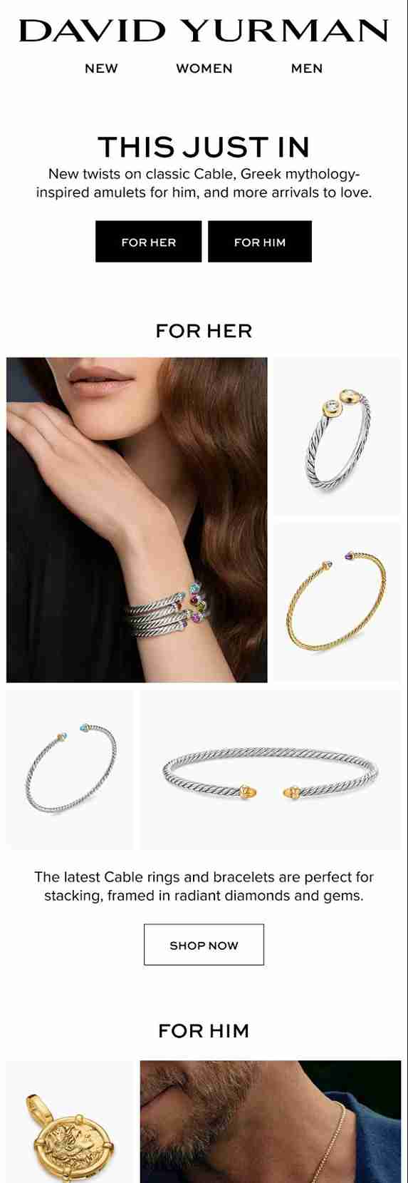 Jewelry Email Marketing