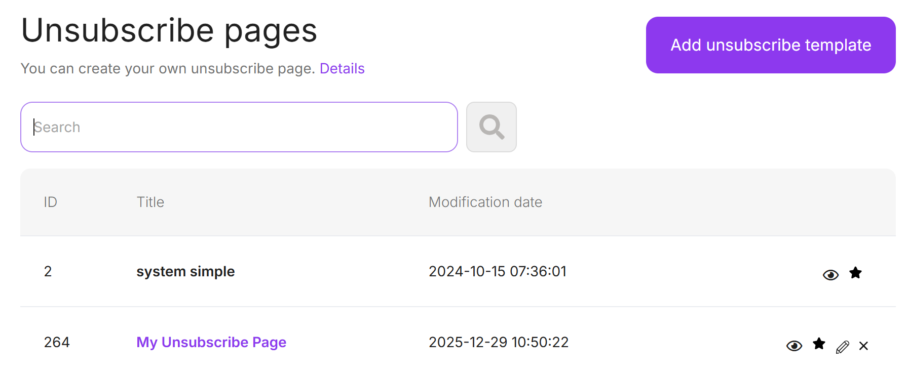 Unsubscribe Page Customization  | UniOne Blog